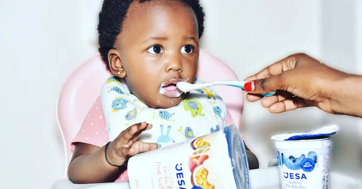 Baby yoghurt