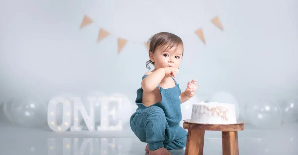 Taart baby 1 jaar